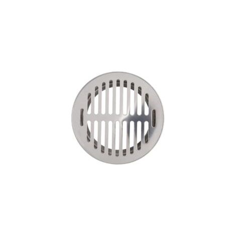 Caniveau de balcon en acier inoxydable anti-obstruction, adapté aux terrasses extérieures (150 mm). - Crezuo