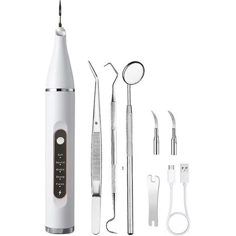 Ultrasonic Tooth Scrub Portable Oral Care Tooth Scrubber Tooth Scrubber (1/5)