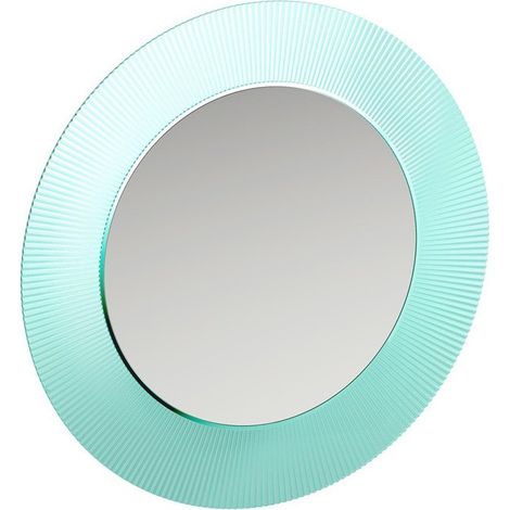 Miroir KARTELL 780 x 780 mm, avec éclairage LED vert émeraude LAUFEN