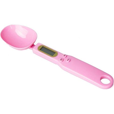 Bilancia da cucina digitale - Per liquidi e ingredienti secchi - Precisione 0,1 g - Rosa