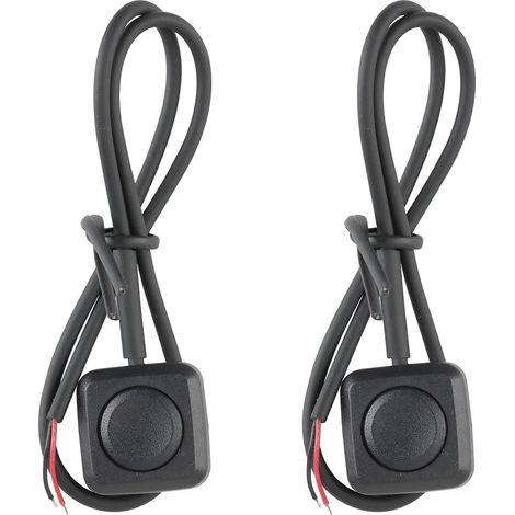 Lot de 2 Interrupteurs à Bouton Poussoir Momentanés, 12 V/24 V Mini interrupteur à bouton pour Montage en Surface, Contrôle Industriel, Applications Électroniques, Facile à Installer (1/5)