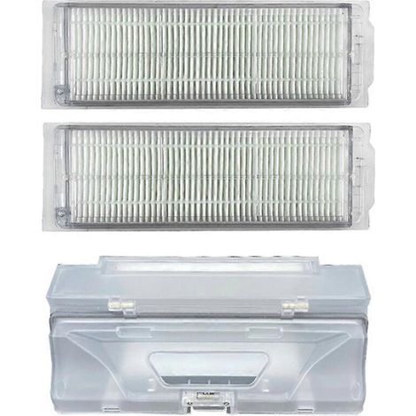 Bac à poussière pour aspirateur Xiaomi Mijia Mop 2 Lite et Mop 2 Pro (modèles MJST1S et MJST1SHW), filtre HEPA et accessoires pour la maison (1/5)
