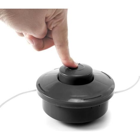 3x Tête Débrousailleuse Universelle Tondeuse à Gazon Nylon Fil+ 2.4mm Corde NOIR (1/4)