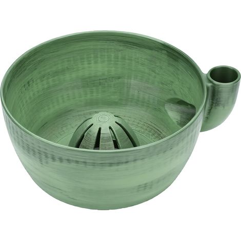 Récipient à laver les baies, vert matcha, en PLA, autonettoyant, avec système de rotation, nettoyeur de fruits pour la cuisine. (1/5)