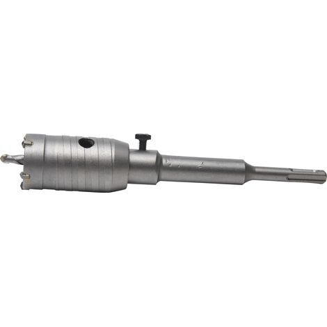 Adaptateur SDS-Plus pour foret à béton, en carbure de tungstène, résistant aux chocs — Longueur : 160 mm, Diamètre : 40 mm (1/3)