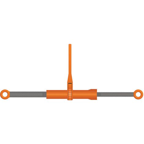 Chaîne d'arrimage à tension GK8 taille 10-8, longueur 6m avec tendeur à cliquet