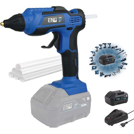 Pistola per colla a caldo - Linea professionale ONE4ALL 20V - 1 batteria 4.0Ah (1/5)