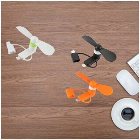 Le ventilateur de téléphone portable convient à l'extérieur, à l'été et aux cadeaux pour les mères, la famille, les amis, les enfants, les anniversaires, le printemps, les festivals, Pâques, compatibl (1/4)