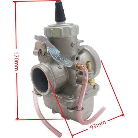 The VM30 carburetor is suitable for the fuel supply systems of the VM30-38 MZ ETZ 250 and ETZ 251 (404-027) motorcycles.--DTEKGAZ