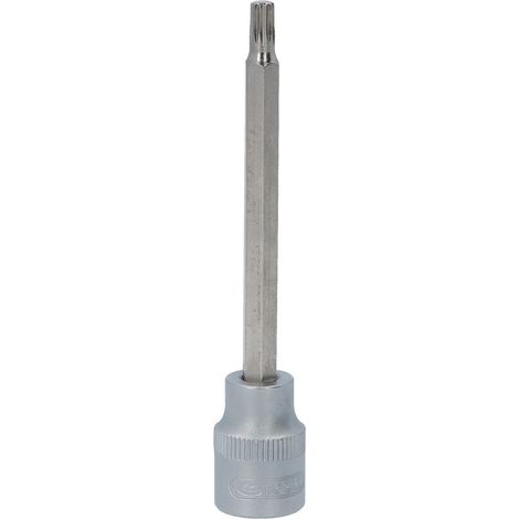 KS-Tools 917.3904 3/8'' Bit-Stecknuss XZN, M5, 100 mm (1/5)