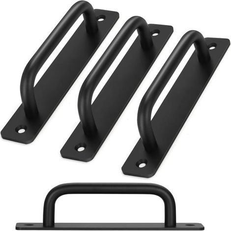 4 Schiebetürgriffe, 128 mm Mittelloch, Türgriffe aus Aluminiumlegierung für Türen (1/5)