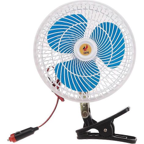Ventilateur de voiture à clipser sur l'allume-cigare, ventilateur de siège arrière pour voitures, faible bruit - 12 V (1/4)