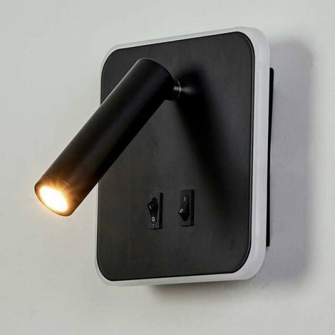 Lampe de chevet applique intérieure hôtel applique murale lit couloir applique avec interrupteur (1/5)
