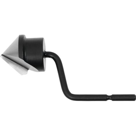 Noga Tête d’ébavurage pour alésages HSS 90°, avec queue,⌀ tête d'ébavurage: 20 mm