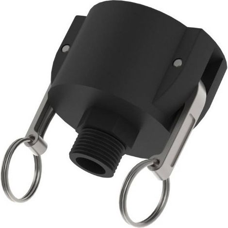 Raccord Camlock femelle 2'' - male fileté 3/4'' BSP