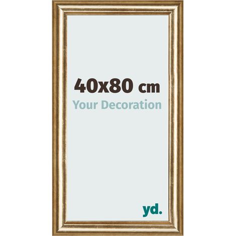 yd. - Cadre photo 40x80 - Or Antique - MDF - Lazio