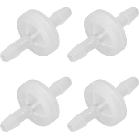 4 mm PP-Rückschlagventil, öl- und ozonbeständig, 12 Stück für Aquarien, die chemische Industrie, Einweg-Luftventile, Fischpumpen (1/5)