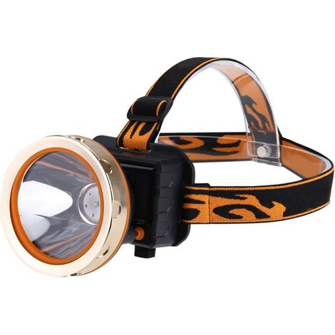 Solar-wiederaufladbare LED-Stirnlampe, tragbare wasserdichte 3-Modus-Stirnlampe, ultrahelle Outdoor-Taschenlampe (1/5)