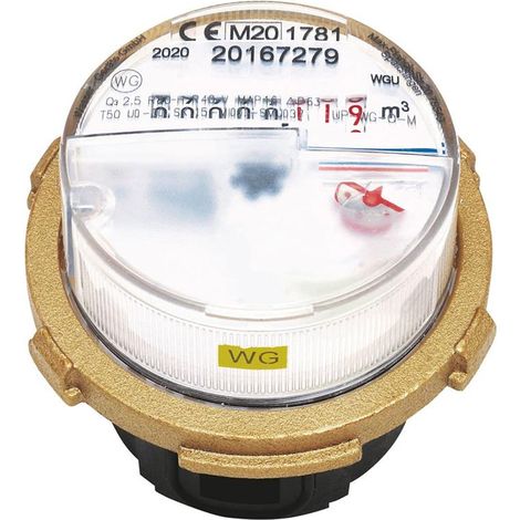 Capsule de compteur d'eau Appareils hydrauliques M66x1,25 MID Q3 2,5 Qn 1,5 y compris étalonnage (1/5)