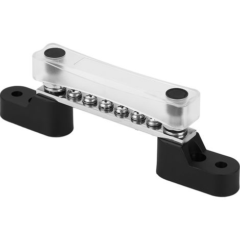 Barre omnibus universelle 6P simple pour voitures et navires, 100 A et plus, avec couvercle (1/5)