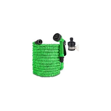 Tuyau d'arrosage Extensible 30M, 100FT Tuyau Arrosage Flexible &Léger avec 7 Modes de Pulvérisation et Joint universel, Tuyau Arrosage Retractable pour Irrigation, Laver la Voiture, Ba (1/4)