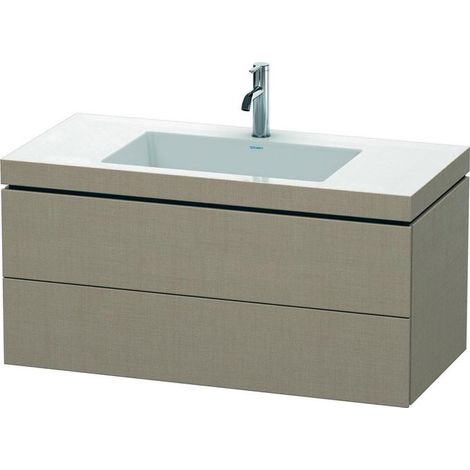 Duravit L-Cube c-bonded Set wandhängend, 2 Schubkästen, ohne (1/5)