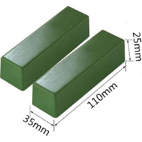 Pâte à polir verte fine, adaptée à l'affûtage de tous les couteaux, pâte à polir pour ceinture