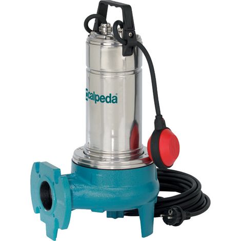 Calpeda – Pompe de relevage eaux chargées – GQVM508 – 0,55 kW à roue vortex – Refoulement horizontal jusqu'à 24 m3/h – Monophasé 220V (1/6)