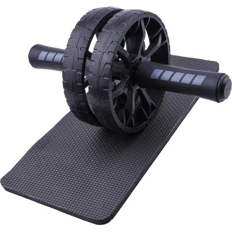 Rouleau de roue abdominale antidérapant Portable AB avec genouillère pour équipement de Fitness à domicile (1/5)