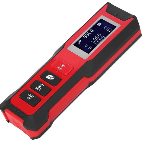 Télémètre laser portable IP54 avec écran LCD numérique - Outil de mesure de distance LDM®B30 (1/5)
