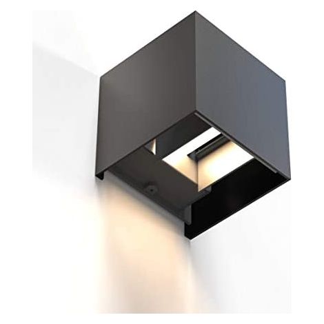 Hama WiFi-Wandleuchte schwarz 16 LEDs 6W, 480lm, 2700-6500K (1/4)