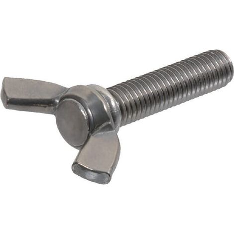 Flügelschraube DIN316 M 6x10 Edelstahl UNIVERSAL 316610RVSAMP001