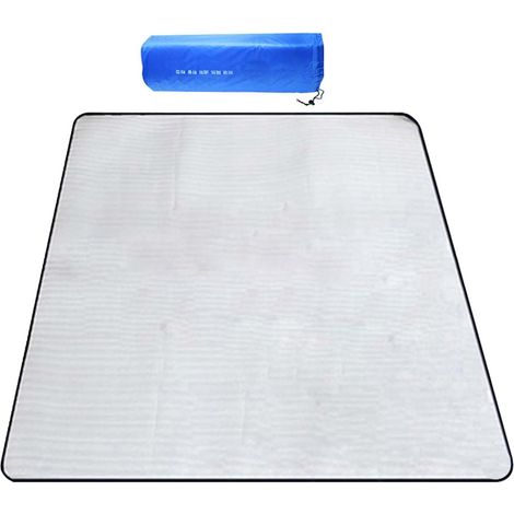 Feuille aluminium tapis isolant étanche pour camping matelas de sol extérieur (1/5)