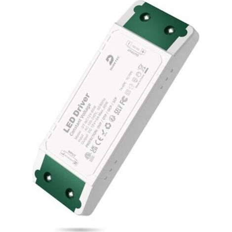 Transformateur 220V 12V LED 60W Driver Alimentation 5A, Conducteur Transfo AC à DC, Adaptateur à Tension Constante pour CCTV MR16 G4 Ampoule et Bande Lumineuse 12 Volt (1/5)