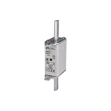 Inserto de fusible combinado NH1C GG 35A/500V