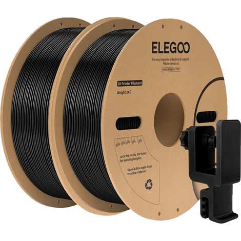 3D-Druckfilament, Polycarbonatmaterial, hohe Schlagfestigkeit, 2KG Schwarz (1/2)