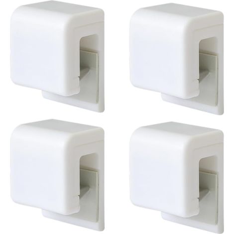 SHINING HOUSE Paquete de soporte para pasta de dientes autoadhesivo impermeable multiusos para montar en la pared para el baño (1/5)