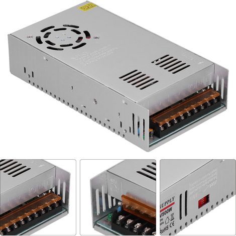 Alimentation à découpage 500W 12V 41.7A, convertisseur AC/DC 90-264V, pour équipements industriels, sécurité et systèmes de surveillance, IP20