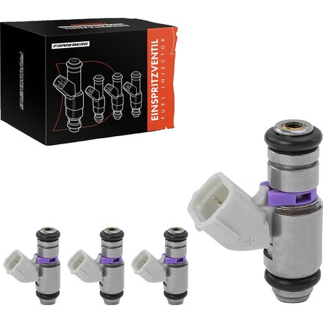 Iniettore, lunghezza 47,1 mm, compatibile con veicoli VAG, 2 contatti di connessione, iniezione a corpo farfallato, tipo benzina (1/5)