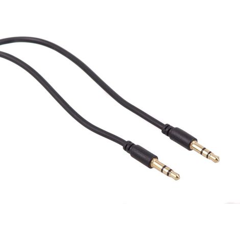 MCTV-815 Cable audio Jack 3"1/2 Maclean M/M 1,5m (Noir) (1/4)