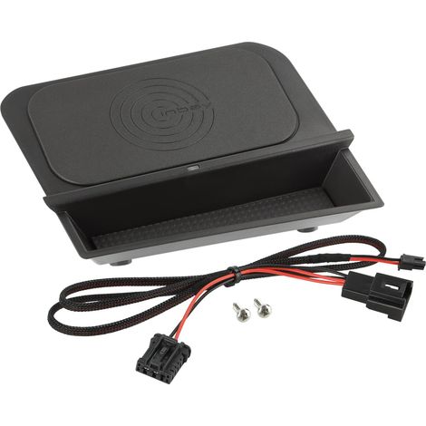 Adnauto – Chargeur induction vide poche 10W pour Peugeot 3008 II et 5008 II – Compatible norme Qi – Détection d'objets étrangers