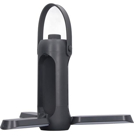 Lanterna da campeggio pieghevole – 0000mAh – 720lm – indicatore di batteria – luminosità regolabile – gancio per maniglia – grigio scuro