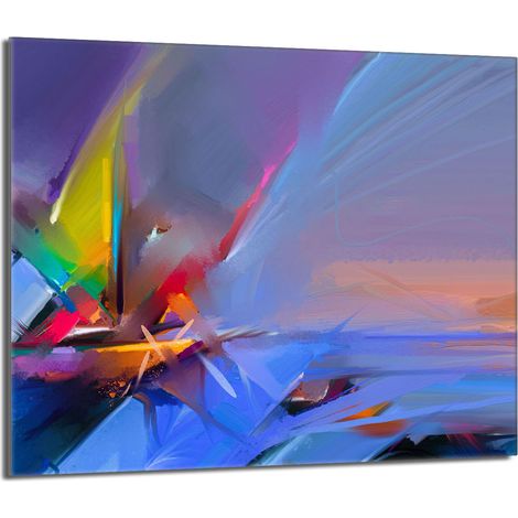 Glasschutzplatte für den Herd 60x52 Stück