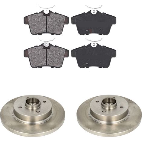 KIT FRENI POSTERIORI compatibile con CITROEN DS4 - DISCHI + PASTIGLIE OEM: FDB4224 / 17835C , 18130C , 18180 , 17835 , 18130 /SOSTITUZIONE DIRETTA/BASSA POLVERE/SILENZIOSO (1/5)