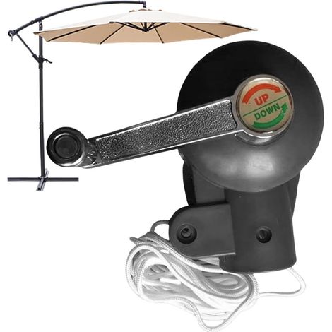 Pièces détachées pour manivelle de parasol - Manivelle de parasol - Poignée - Poignée pour mécanisme de manivelle de parasol - Accessoires Mbrella - Jeu de poignées de manivelle - Accessoire pour para (1/5)