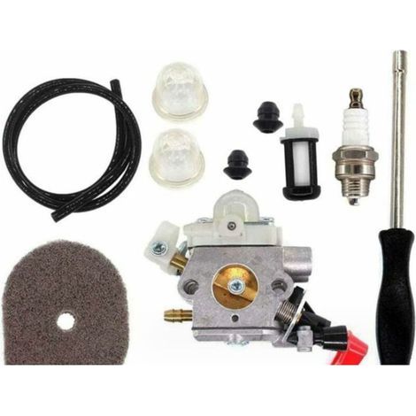 Kit de Bouchon D'huile de Filtre à Air de Carburateur pour FS50 FS50C HT56 HT56C KM56 KM56C KN56 FS56 FS56C FS70 FS70C FS70 Remplacement (1/5)