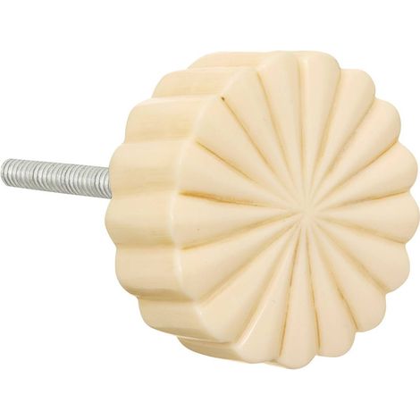 Set di 2 pomelli per mobili clea crema - Atmosphera créateur d'intérieur