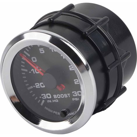 Universal 52mm Boost Gauge -30 to 30 PSI 7 Colors (1/5)