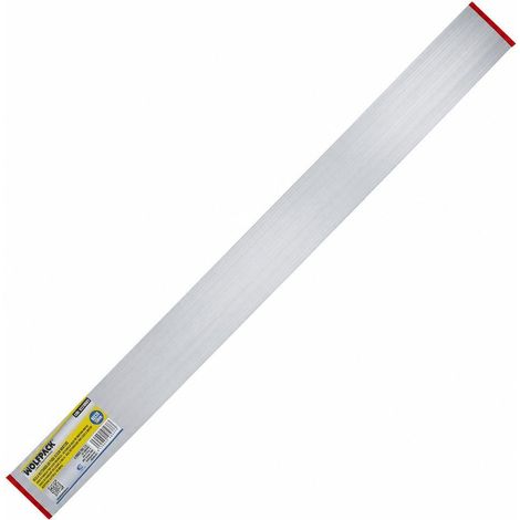Regla rectangular de aluminio para alisar mortero 80x20 mm longitud 150 cm (1/5)