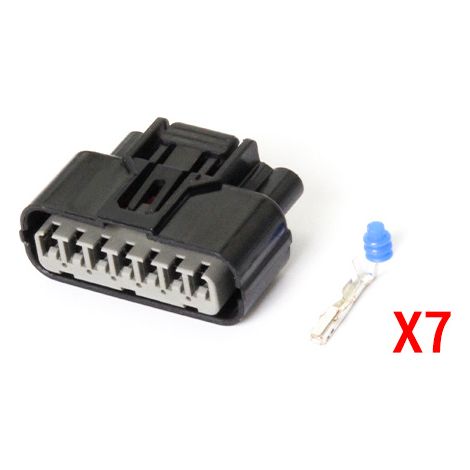 DJ7072A-1-11/21 is suitable for automotive headlight connectors and LED driver connectors 6189-0855 (1/4)